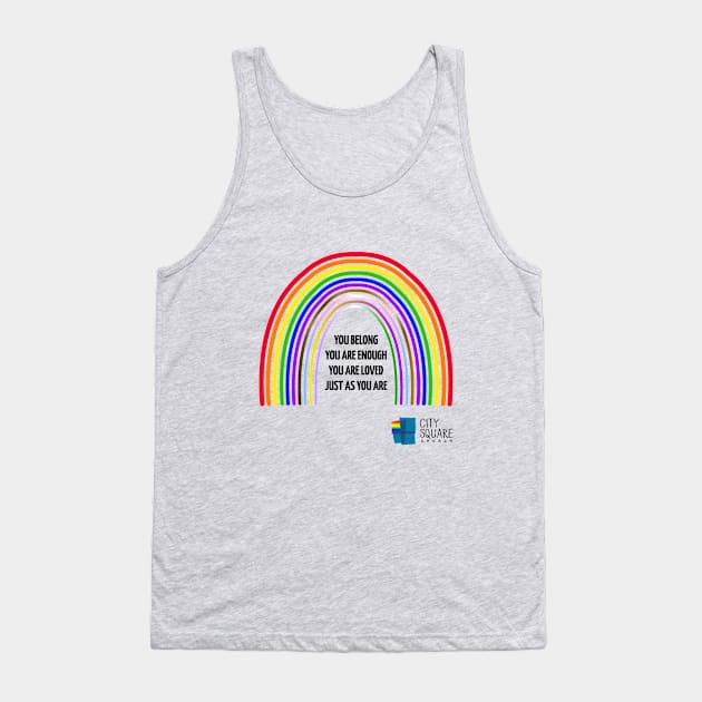 You Belong Tank Top by citysquarechurch